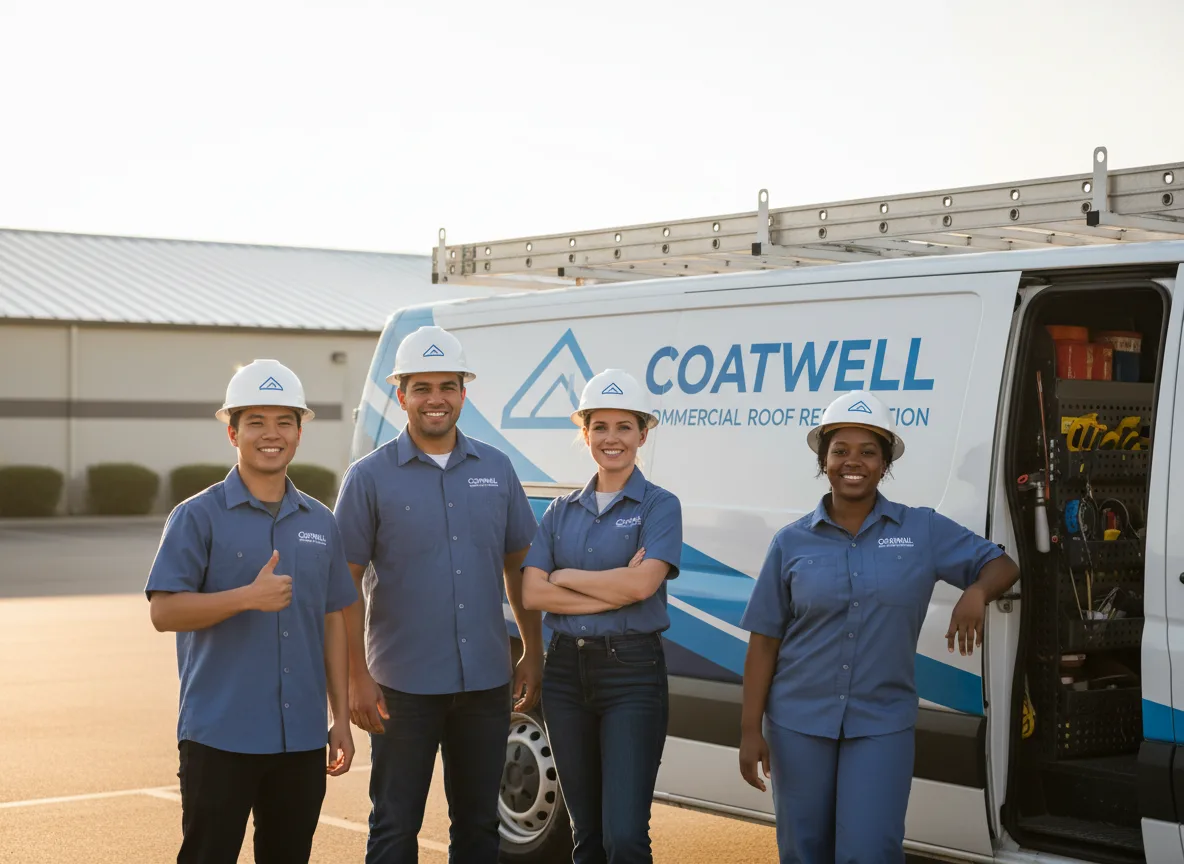 Commercial roof coating company in Hoxie, AR